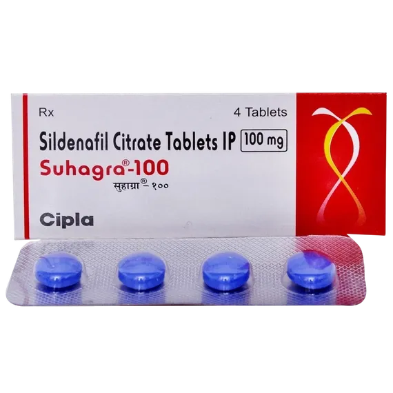 suhagra 100mg tablet 4's